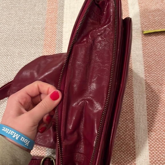 Latico red leather bag - Picture 6 of 9